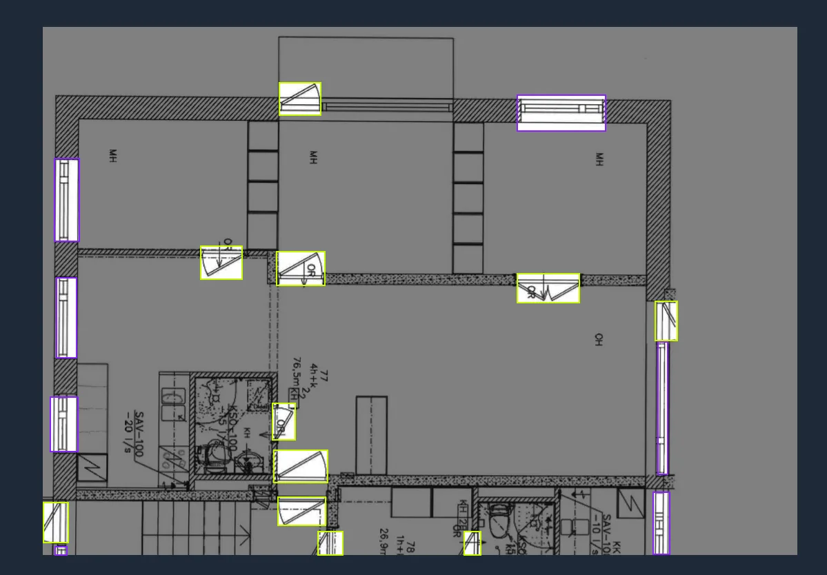 Blueprint Object Detector